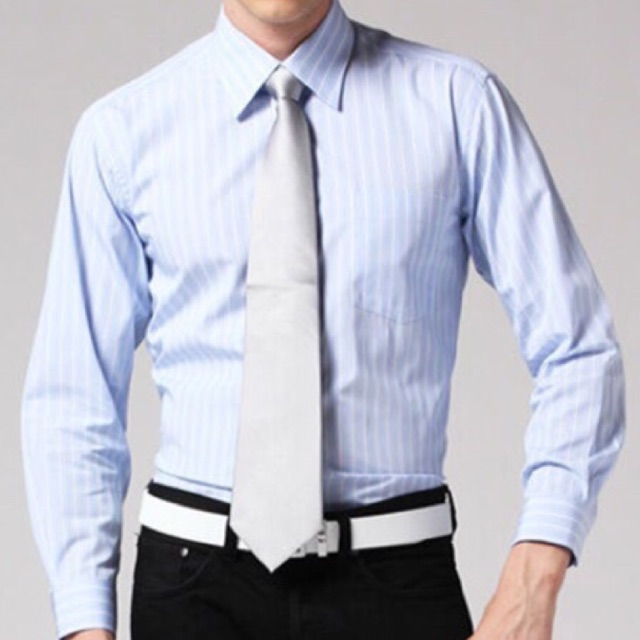 2 Áo công sở Tay Dài màu ( sọc)