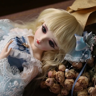 [Còn Hàng] Búp Bê Doris 60cm Face Up Tay Siêu Đẹp - Kèm Hộp