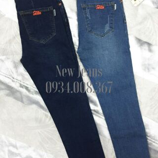 Quần jeans 2 da lửng