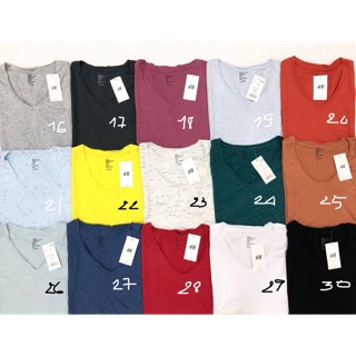 [Cotton 100%] Áo HM cổ tim xuất khẩu 💕