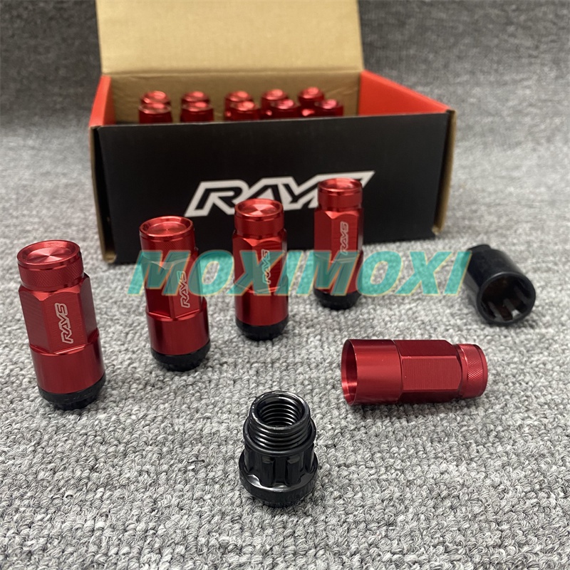 Set 20 Đai Ốc Khóa Bánh Xe Chống Trộm M12x1.5 M12x1.25