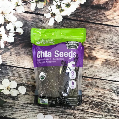 HẠT CHIA ORGANIC ÚC LOẠI 1 (100/500GR )