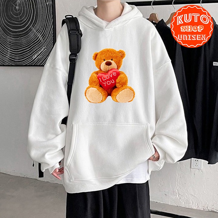 ÁO HOODIE CRUSH Yêu Thương Nỉ Ngoại Cao Cấp - In Pet Siêu Bền Siêu Đẹp