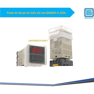 Timer kĩ thuật số hiển thị led DH48S-S 220v
