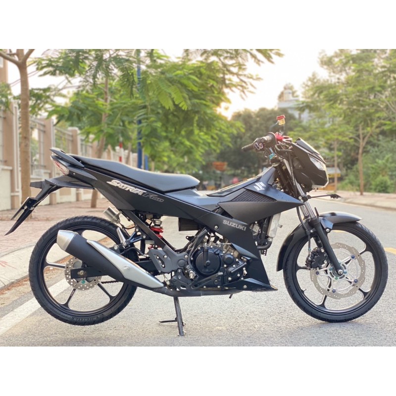 Satria full mâm chế Xmode CNC 5 cây thẳng cùi rời.