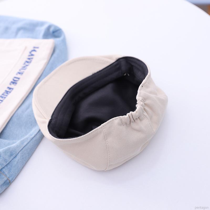 Nón Beret Phong Cách Hàn Quốc Xinh Xắn Dành Cho Các Bé