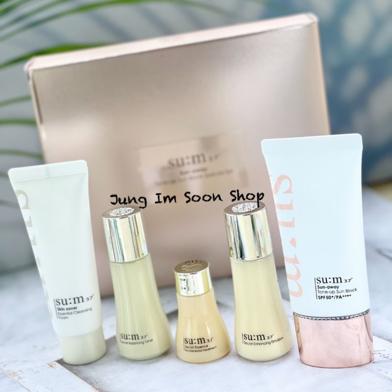 Set Kem Chống Nắng Đa Năng Sum37 Sun Away Multi Effect Sun Block AD Special