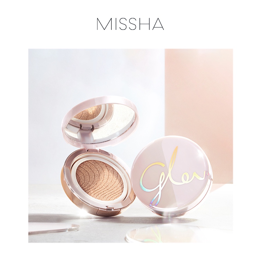 [Mã COSMIS -8% ĐH250k]Phấn Nước Bắt Sáng Missha Cover & Glow Cushion 14g | WebRaoVat - webraovat.net.vn