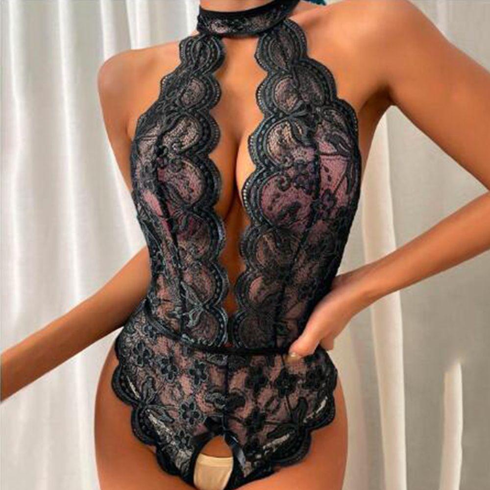 Đầm Ngủ Babydoll Phối Ren Hoa Thiết Kế Quyến Rũ