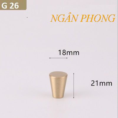 TAY NẮM TỦ ĐỒNG G26