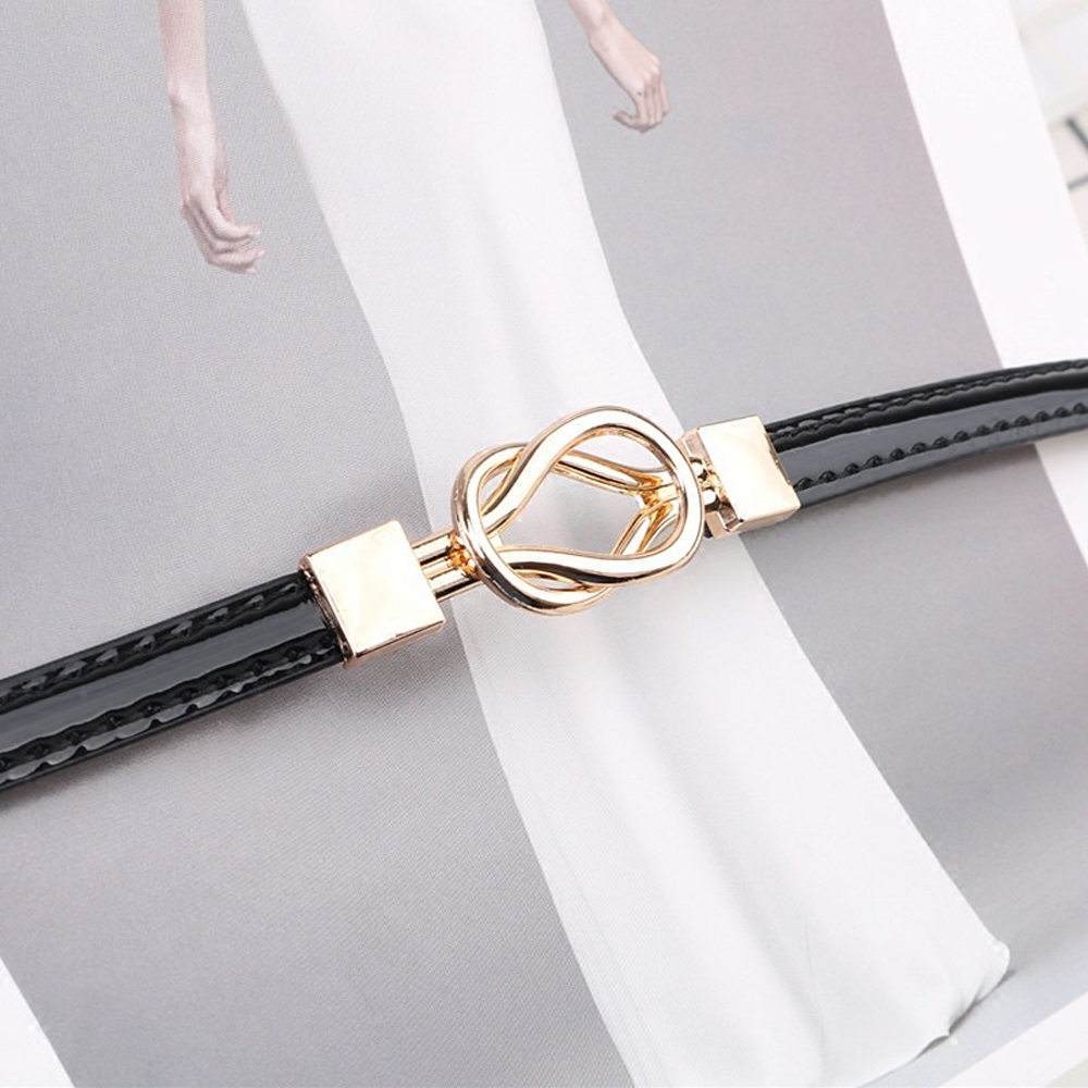 Thắt Lưng Da Bản Nhỏ Thời Trang Cho Nữ