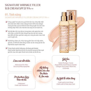THANH LÝ KEM NỀN MISSHA SIGNATURE WRINKLE FILL UP B.B CREAM SPF37/PA++