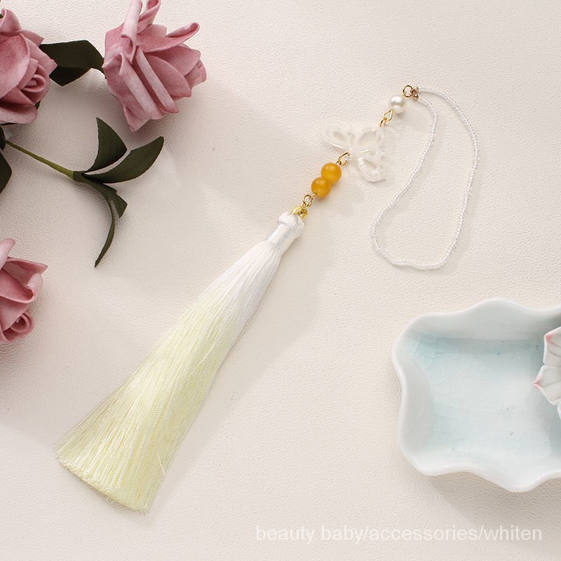 Phụ kiện treo trang trí phối hình hoa sen phong cách Trung Hoa cổ điển