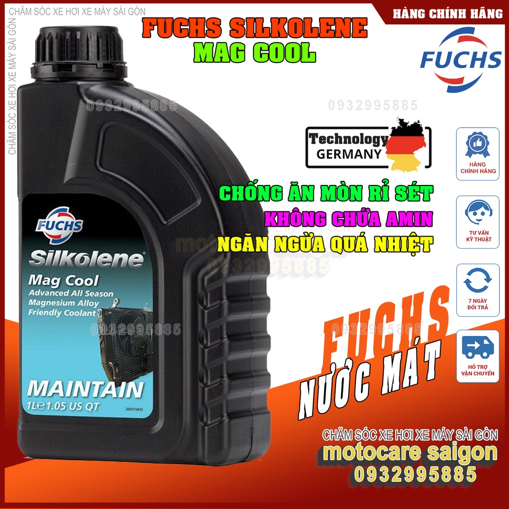 Nước mát FUCHS Silkolene Mag Cool / Dung tích 1L