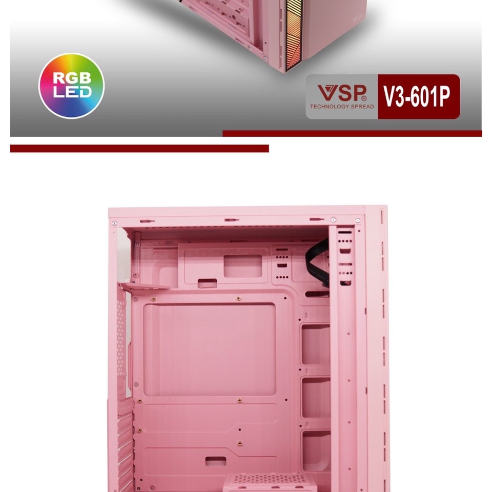 Vỏ Thùng Máy Vi Tính Case Mixie S6  330*185*412mm