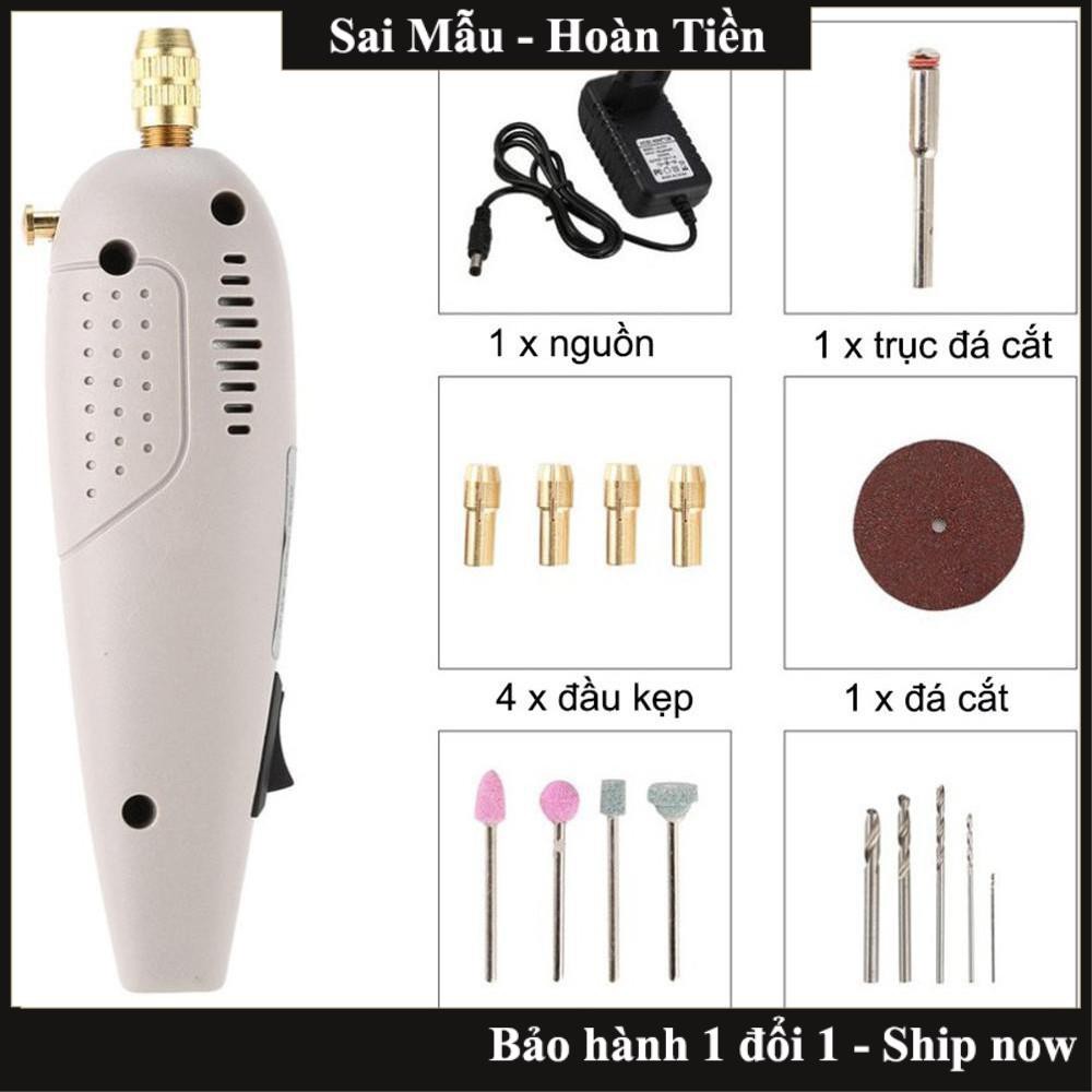 Bộ máy khoan mài đa năng,Bộ máy khoan mài cắt cầm tay mini - khoan mini