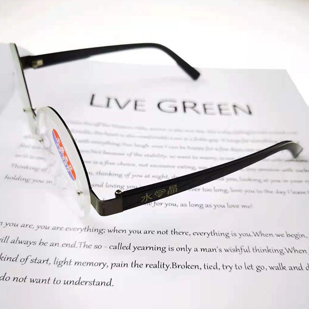 Kính Đọc Sách Gọng Tròn Chống Bức Xạ WMES15H Bằng Nhựa Resin Thời Trang Cho Nam Và Nữ