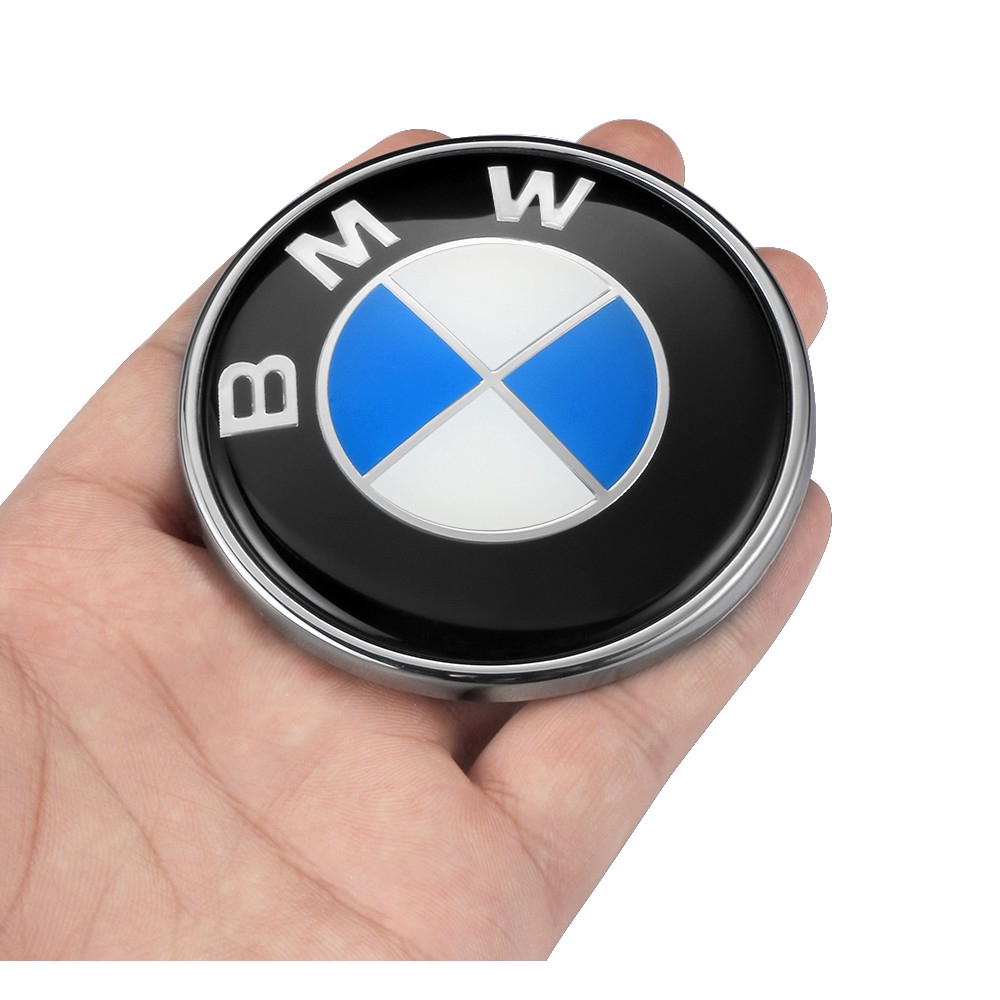 Miếng Dán Chữ B 82mm Cho Xe Hơi Bmw X1 X3 X5 X6 1 3 5 7 Series