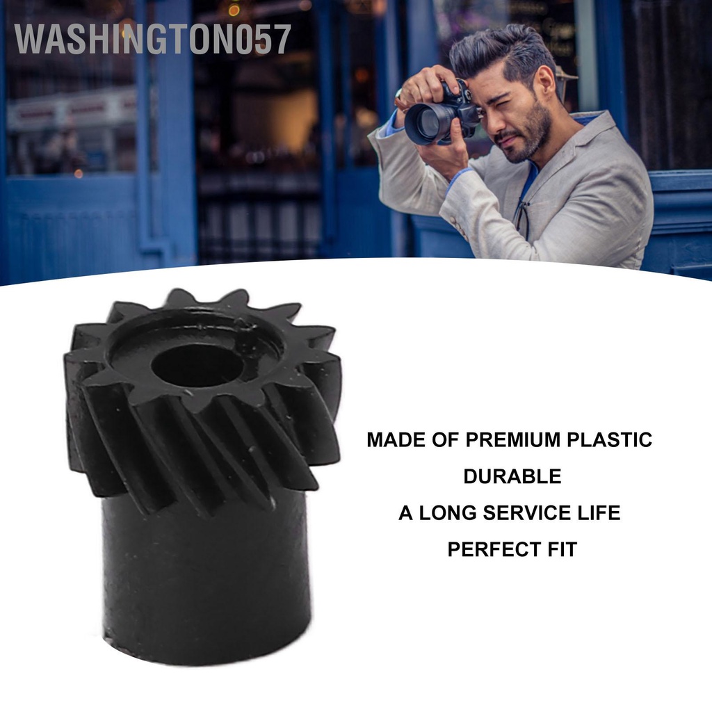 Washington057 Máy ảnh Aperture Motor Gear Phụ kiện thay thế sửa chữa bằng nhựa màu đen cho Nikon D90 D80 kỹ thuật số SLR
