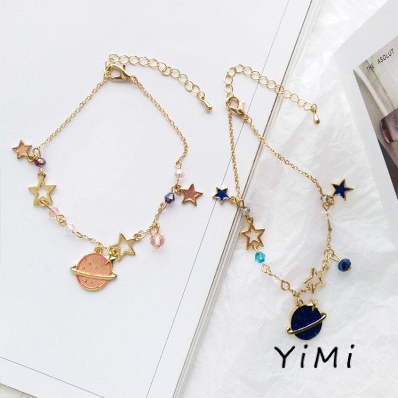 【Yimi.Vn】Vòng Tay Pha Lê Đa Năng Hình Hành Tinh Ngôi Sao Mộng Mơ Đơn Giản Cho Nữ