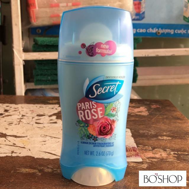 Lăn khử mùi Secret Paris Rose Clear Gel 73g | BigBuy360 - bigbuy360.vn