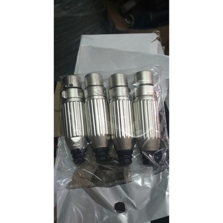 8 cái jack Canon chữ J loại tốt (  4 đực, 4 cái)