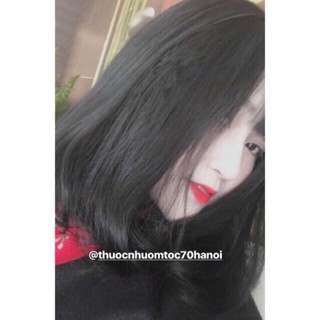 Thuốc nhuộm ĐEN THUẦN kèm trợ oxy