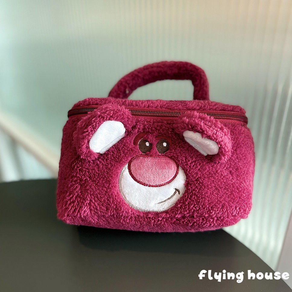 Túi Đựng Mỹ Phẩm Di Động Đa Năng Kích Thước Lớn In Họa Tiết Hoạt Hình Dễ Thương Có 9 Kiểu Lựa Chọn