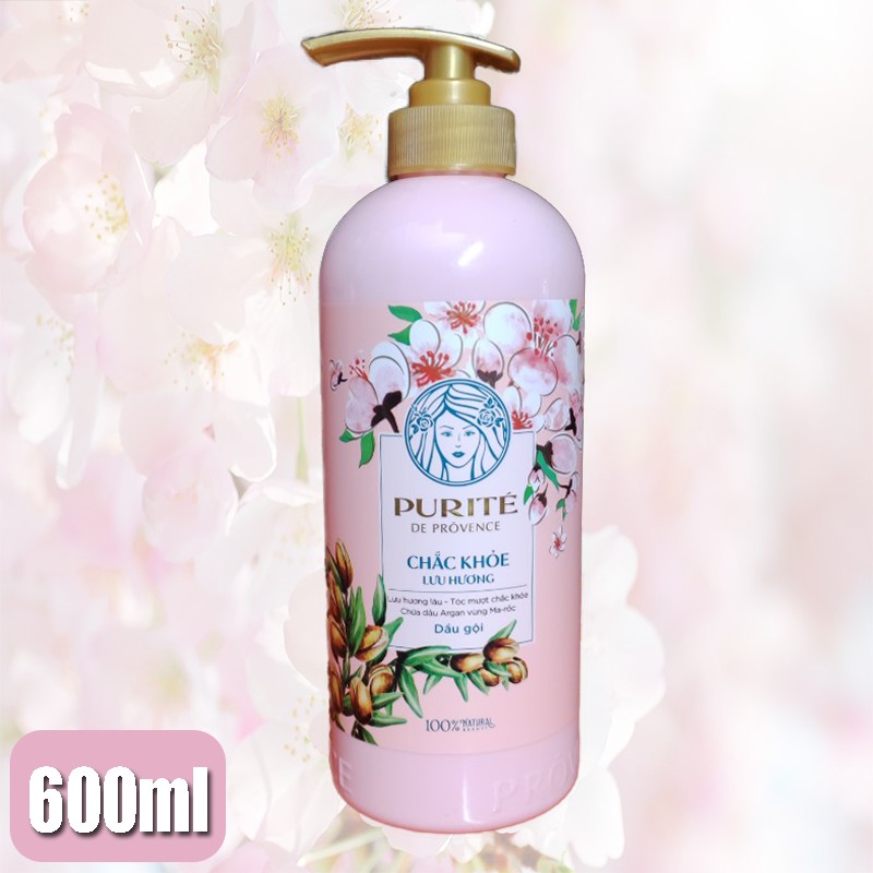 Dầu Gội Purité Chắc khỏe Lưu hương 600ml