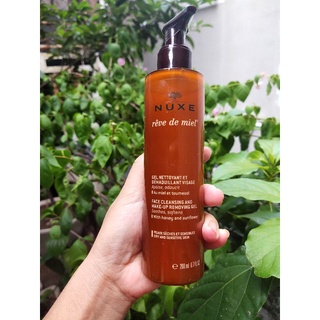 Nuxe Paris sữa rửa mặt mật ong Pháp 400ml và 200ml