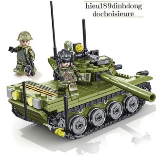 Lắp ráp xếp hình 105514 : Xe tank