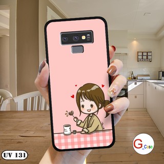Ốp lưng Samsung Galaxy Note 9 nhám viền dẻo