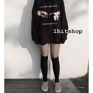 Áo Hoodie BÀN TAY HELL & HEAVEN Ulzzang Unisex 1hitshop