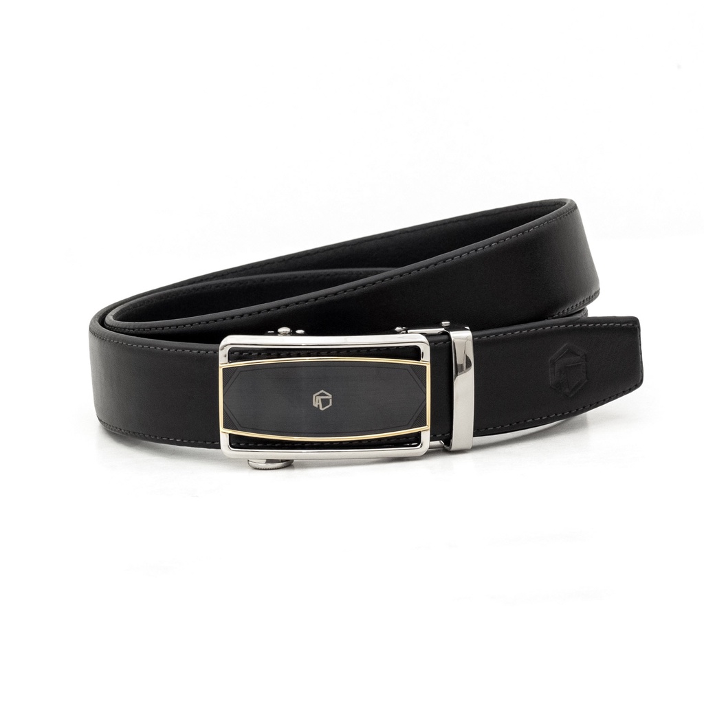 Combo Thắt lưng + Ví EMO No.1 | Anh Tho Leather | Da Nappa nhập