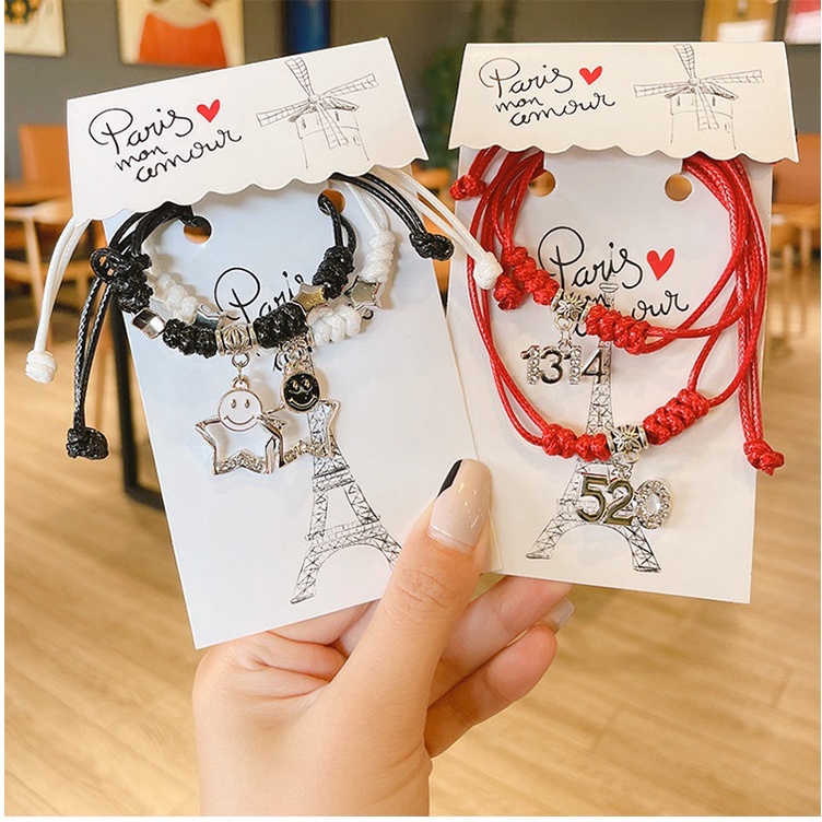 Vòng tay đôi,vòng tay tình yêu LOVE cho đôi tình nhân