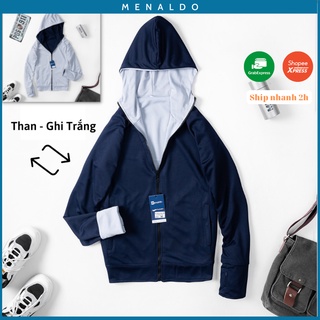 Áo Chống Nắng 2 Lớp 2 Mặt Cao Cấp Tiện Lợi Menaldo