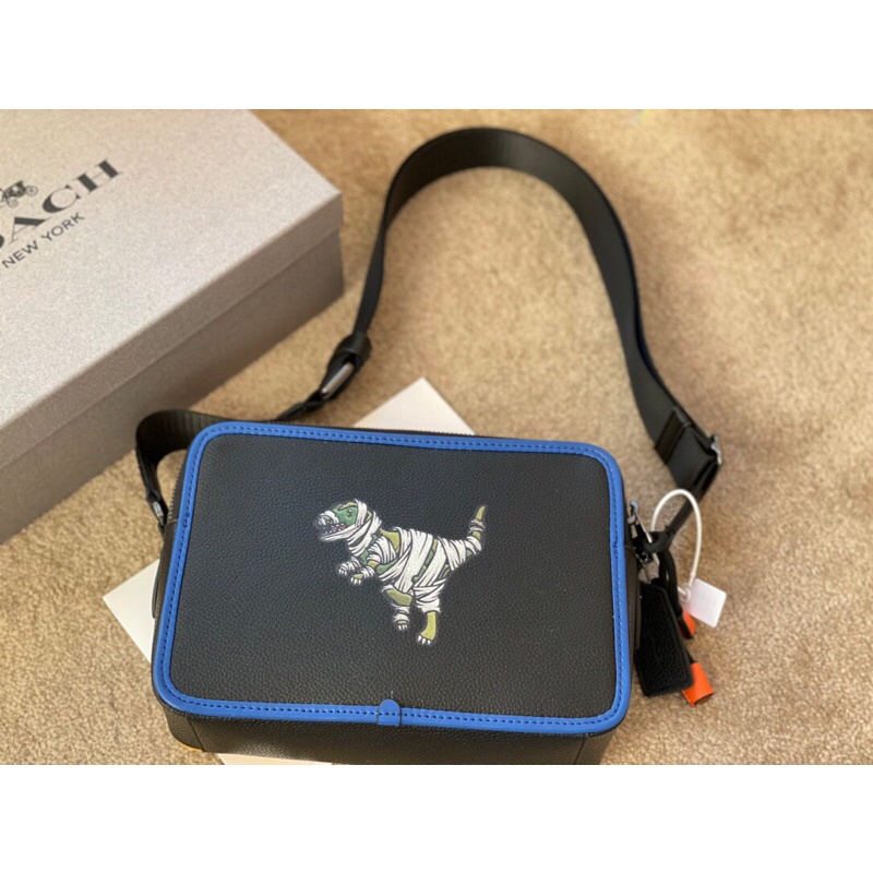 Túi đeo chéo nam COACH- da bê cao cấp Au nhập khẩu new fullbox