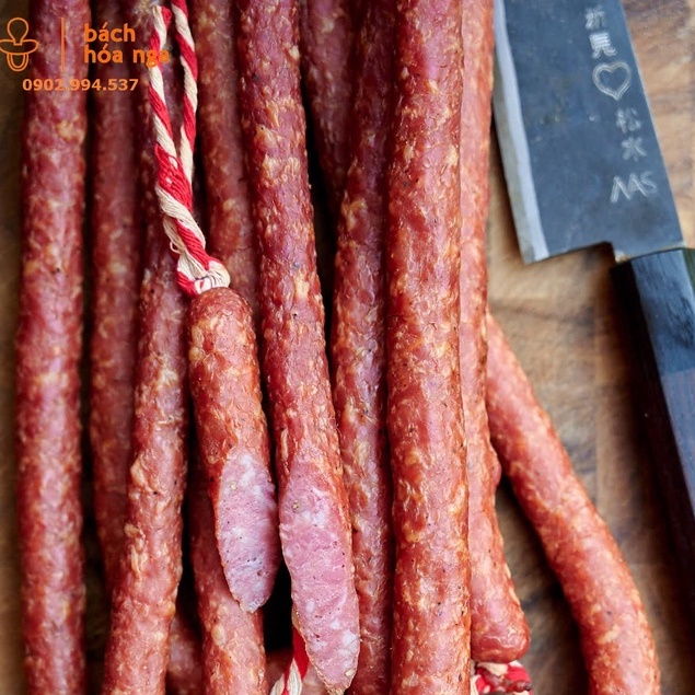 Xúc xích hun khói KABANOS CHILI hiệu Remit bịch 70gr