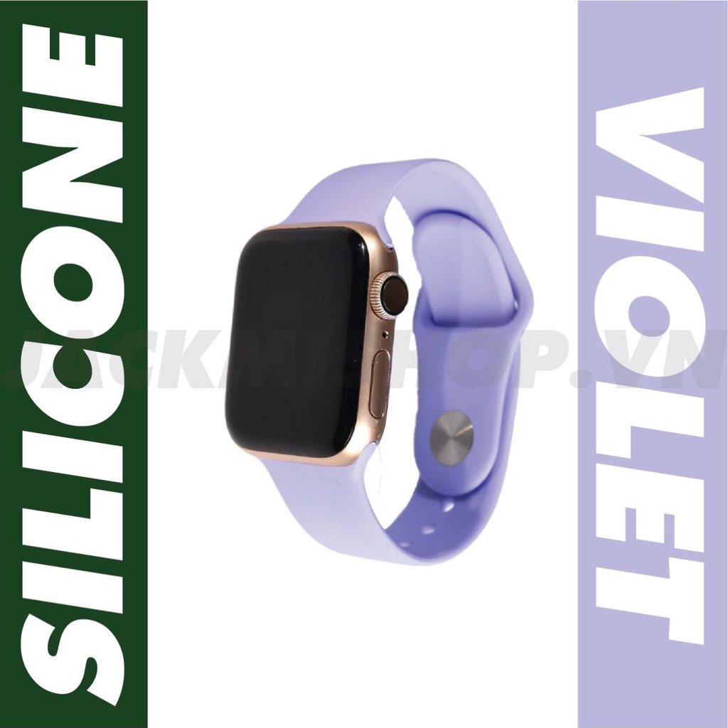 [FULL BOX] Dây Silicon hàng Chuẩn Loại 1 cho Apple Watch Series 1/2/3/4/5/6/7