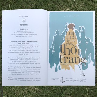 Sách - Luật Mới Trong Giới Thời Trang