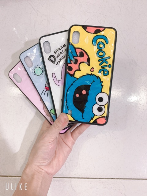 Ốp lưng sam sung A10 Vân đá kim cương 3D