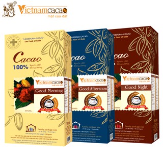 Combo Bột Cacao nguyên chất 100% - 3 hộp 150g - Vinacacao