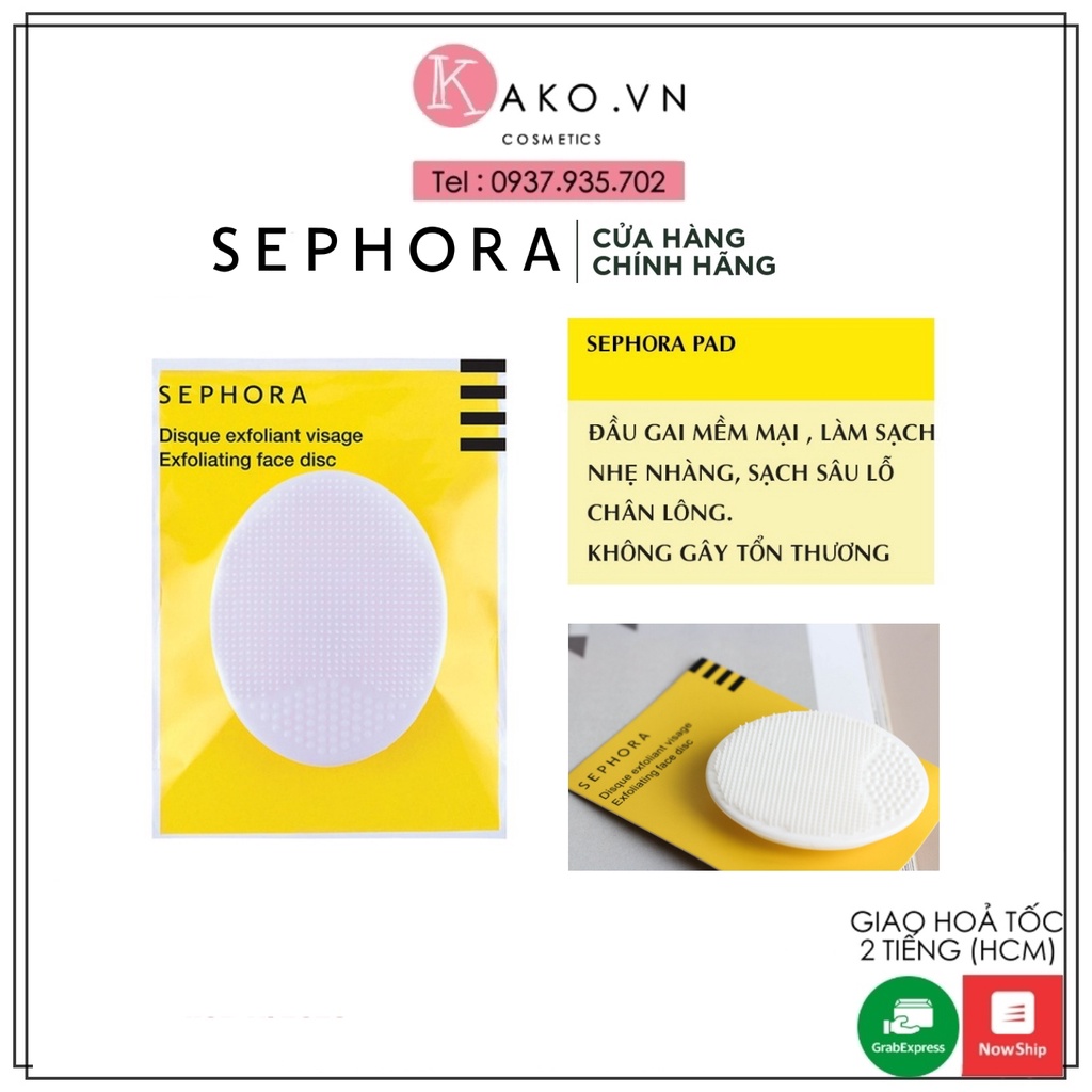 Miếng rửa mặt silicone SEPHORA Pad