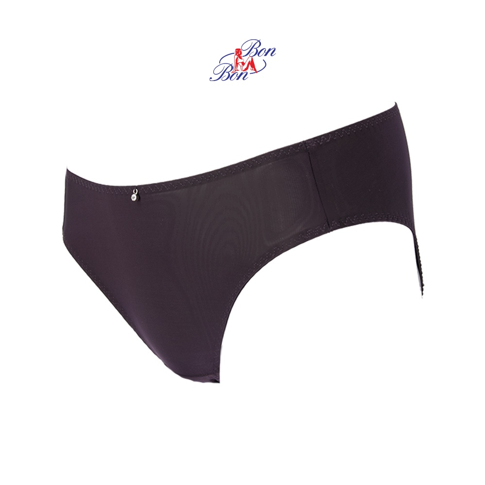 Quần lót lưng vừa, vải mịn trơn bóng Bon Bon - SV35147