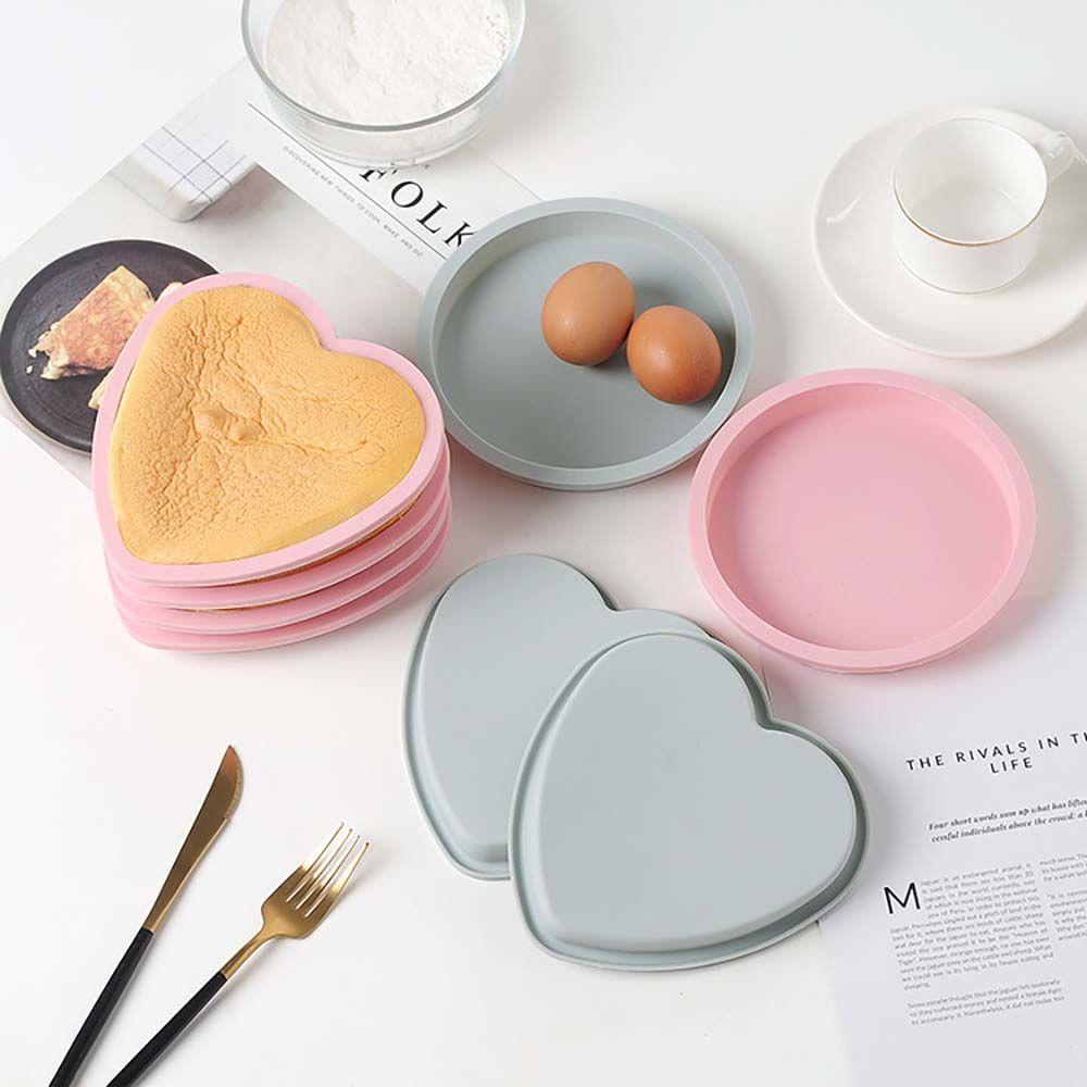 AUGUSTINA Khuôn Làm Bánh Donut 6 inch Bằng Silicone