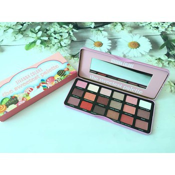 BẢNG PHẤN MẮT SIVANNA COLORS THE SWEETEST PALETTE HF7006 CHÍNH HÃNG - 3361