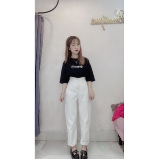 quần baggy trơn(ảnh thật shop chụp)
