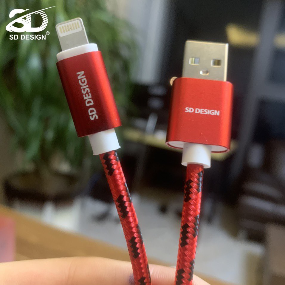 [Giá Sỉ]Cáp Sạc dây dù SD DESIGN L1 cho chân dẹt và dây sạt Micro USB,xạc chống đứt Bảo Hành 12 tháng