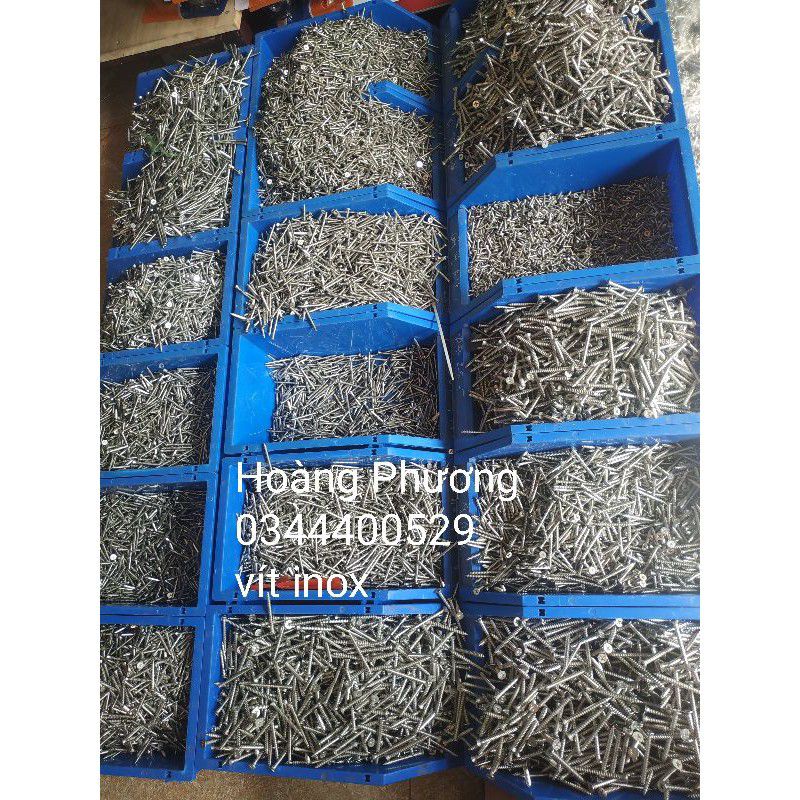 100g vít inox bắt nở nhựa