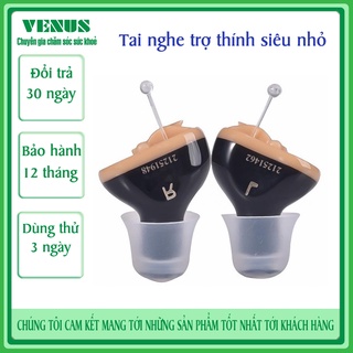 Máy Trợ Thính Không Dây Siêu Nhỏ Cho Người Già, Tai nghe trợ thính người già bị mất thính lực nặng GM910